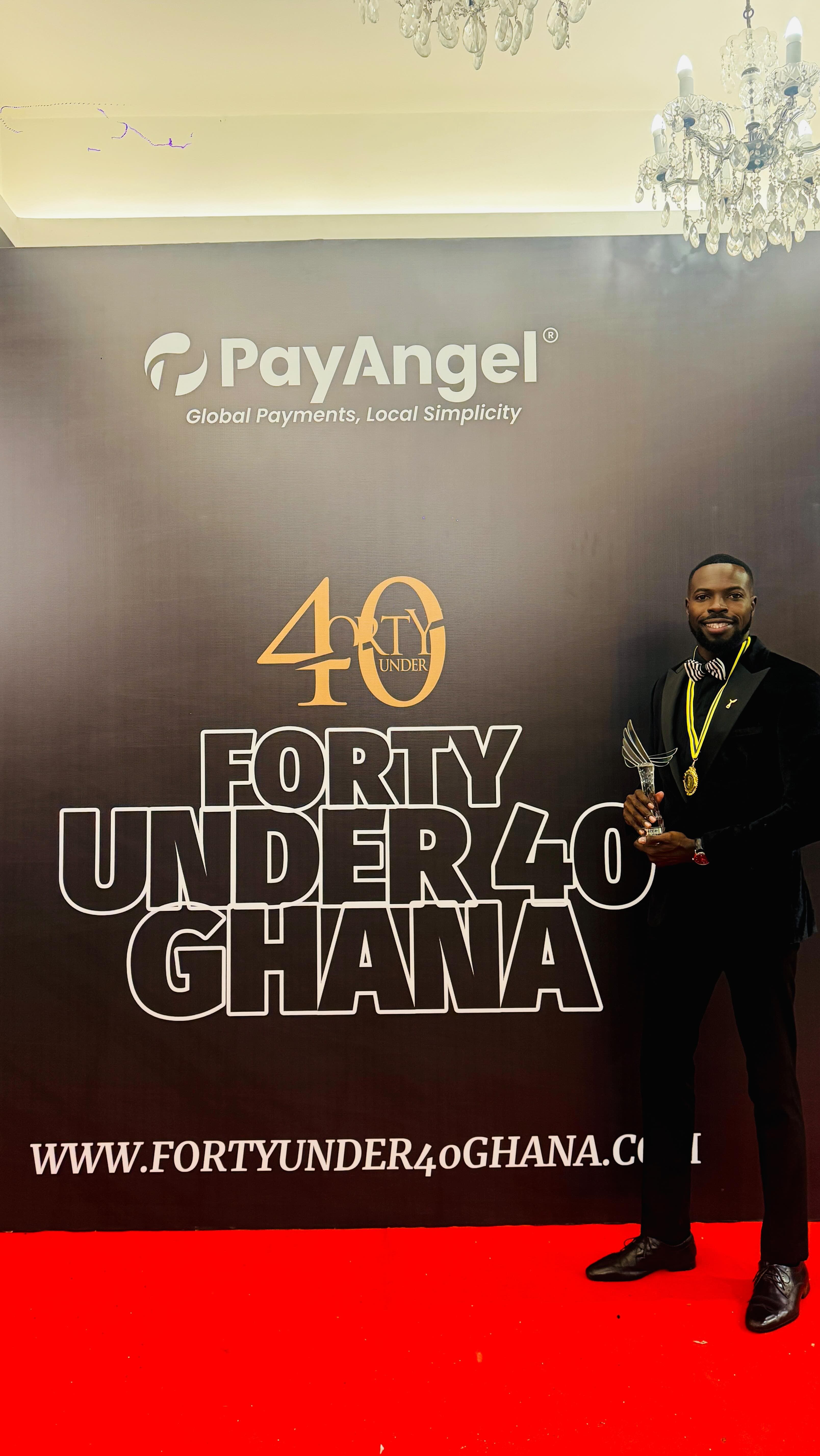 Forty Under 40 Ghana recognition